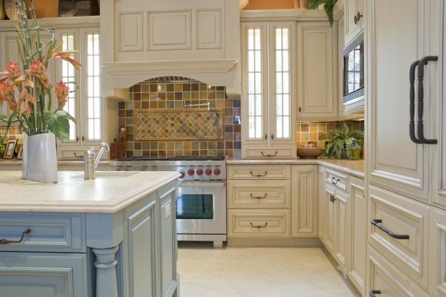 white kitchen boston cabinet cures