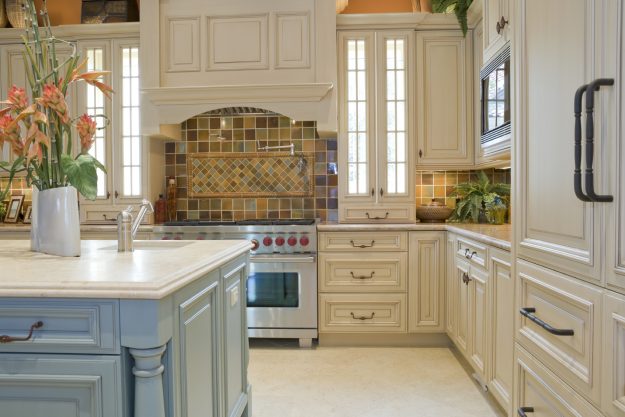 white kitchen boston cabinet cures