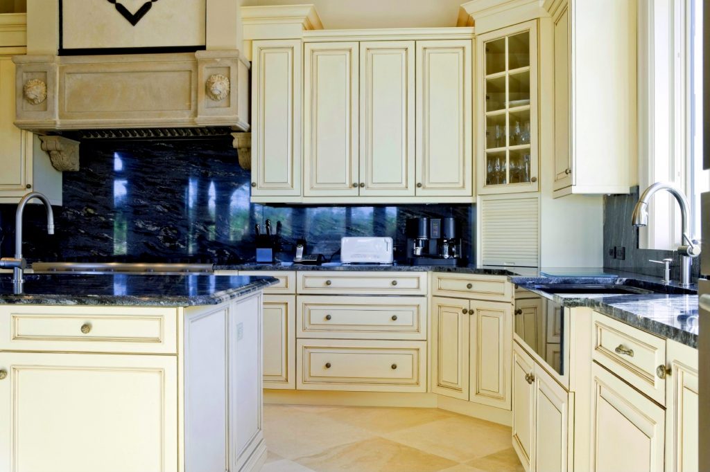 cream cabinets marble backsplash boston cabinet cures