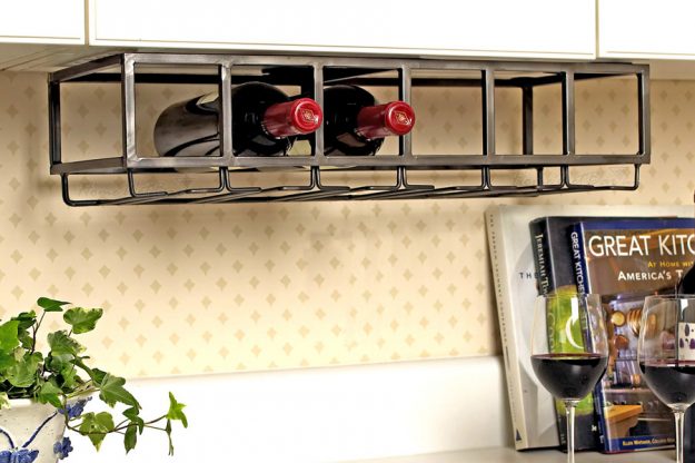 under counter bottle holder with stemware rack kitchen boston cabinet cures