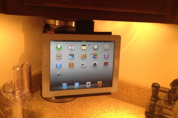 tablet mount kitchen